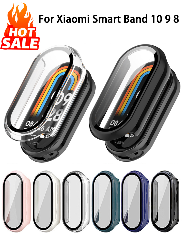 Smartwatch Watches Xiaomi - Tempered Glass+PC Case For Xiaomi Mi