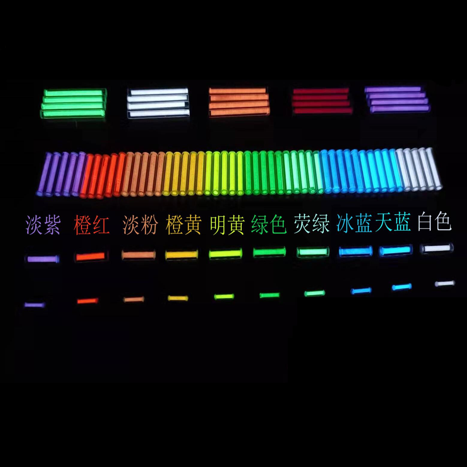 Edc glass night light tube tri - Tritium Gas Tube 评论和价格