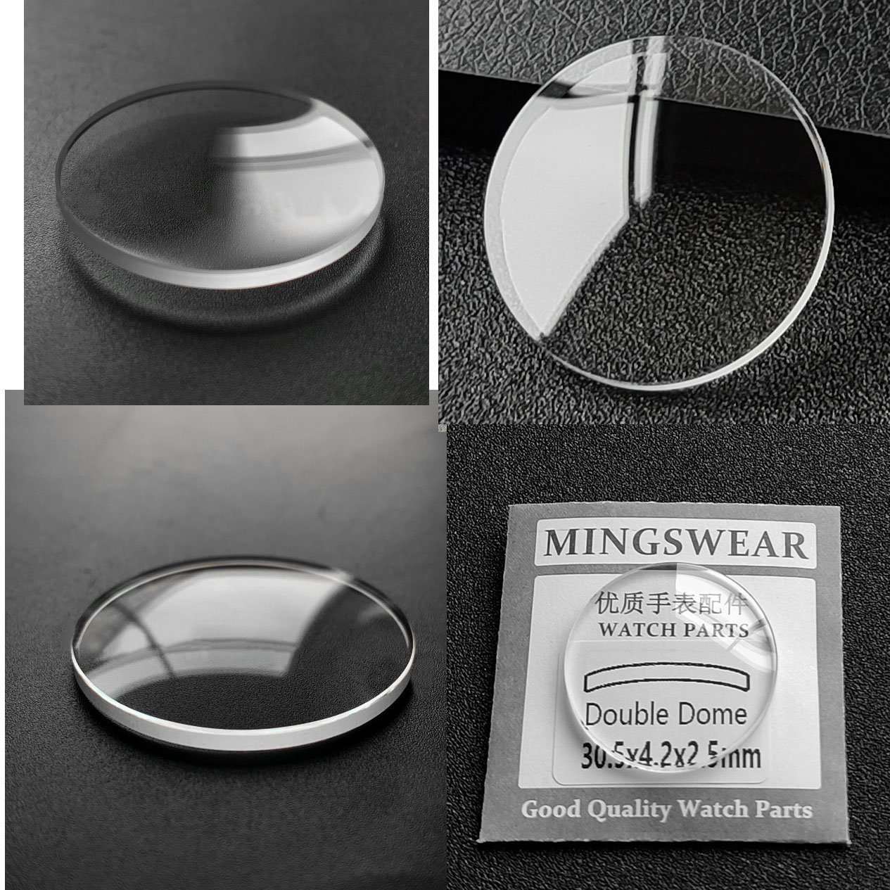 Double Dome 2.5mm Round Minera - Watch Crystal Replacement 评论和价格