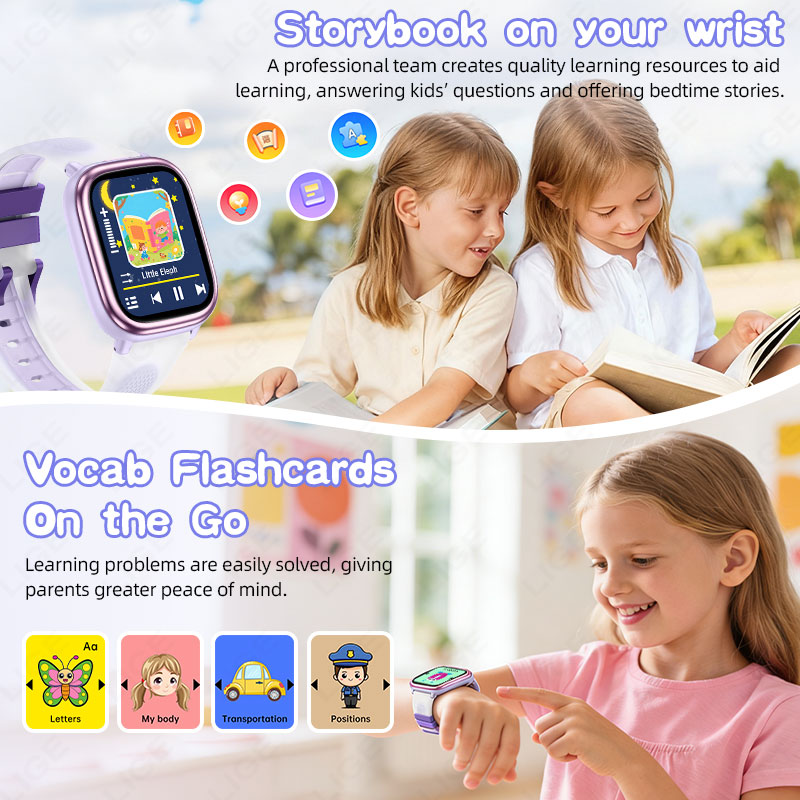 LIGE 2026 New Children Learnin - Smartwatch Watches For Girls Kids 评论和价格