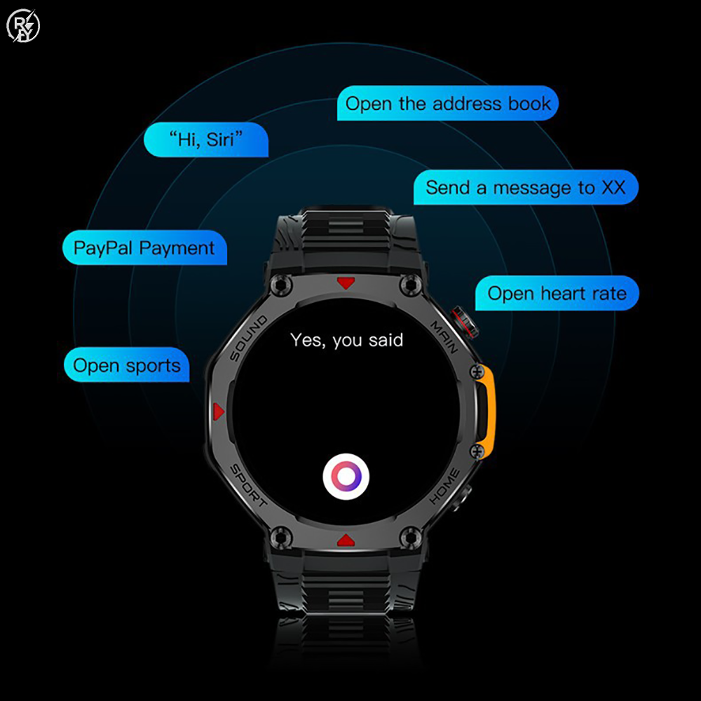 MA31 5ATM Waterproof Smart Wat - Smartwatch Rugged Watches For Men 评论和价格