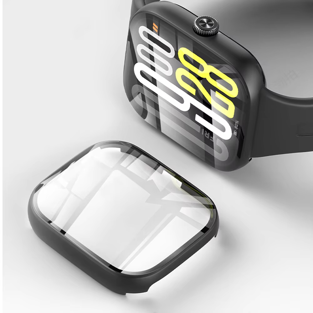 Tempered Glass+Case For Xiaomi - Smartwatch Watches Xiaomi 评论和价格