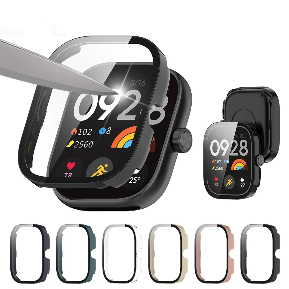 Tempered Glass+Case For Xiaomi - Smartwatch Watches Xiaomi 评论和价格
