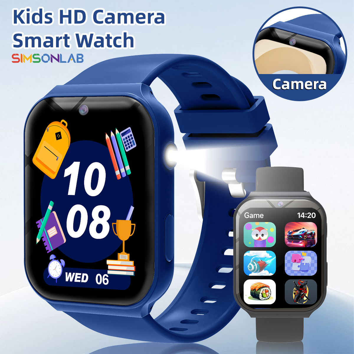 Study Partners for Kids HD Cam - Smartwatch Watches For Girls Kids 评论和价格