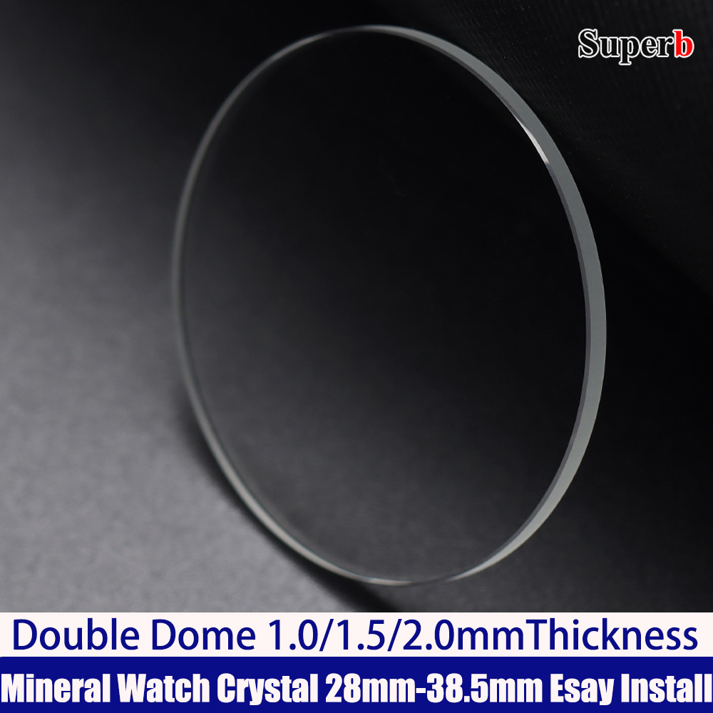 Double Dome 1.0/1.5/2.0mmThick - Watch Crystal Replacement 评论和价格