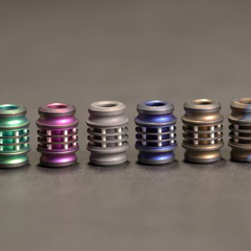 1PC Titanium Alloy Knife Beads - Tritium Gas Tube 评论和价格