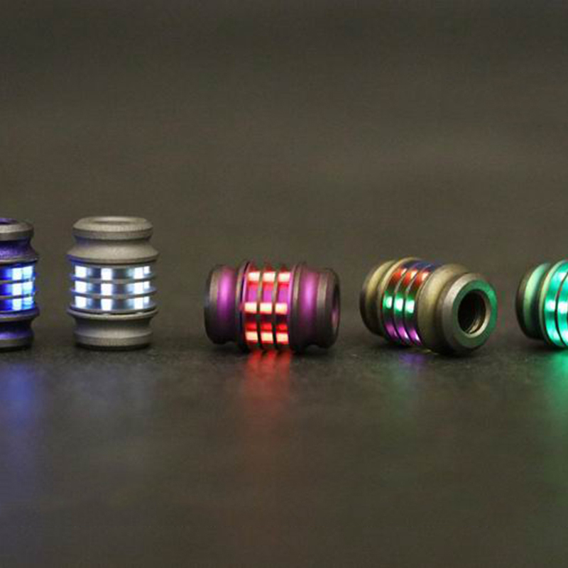 1PC Titanium Alloy Knife Beads - Tritium Gas Tube 评论和价格