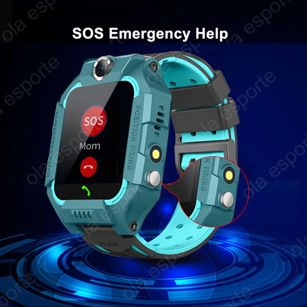 Kids Smart Watch SIM Card GPS  - Smartwatch Watches For Girls Kids 评论和价格