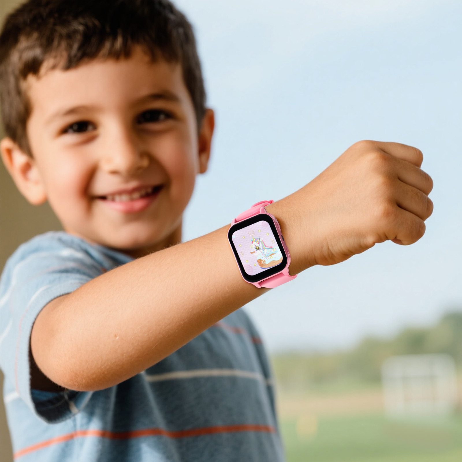 Kids Smart Watch with Games Di - Smartwatch Pink Watches For Kids 评论和价格