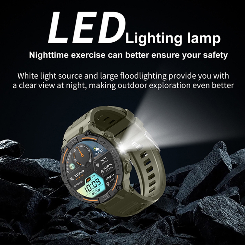 Outdoor Military Rugged Smartw - Smartwatch Rugged Watches For Men 评论和价格