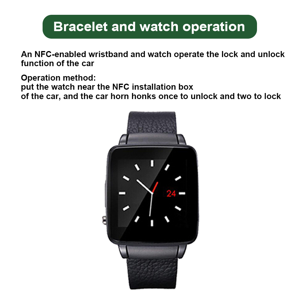 NFC mobile phone watch modifie - Smartwatch Phone Watches 评论和价格