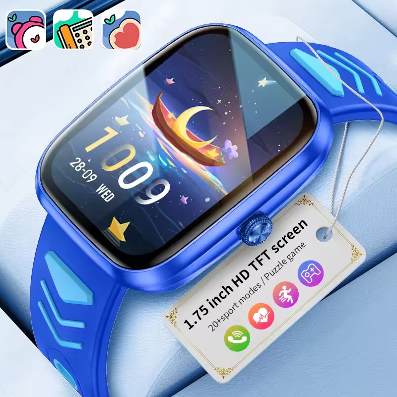 Children Boys Girls Present Sm - Smartwatch Watches For Girls Kids 评论和价格