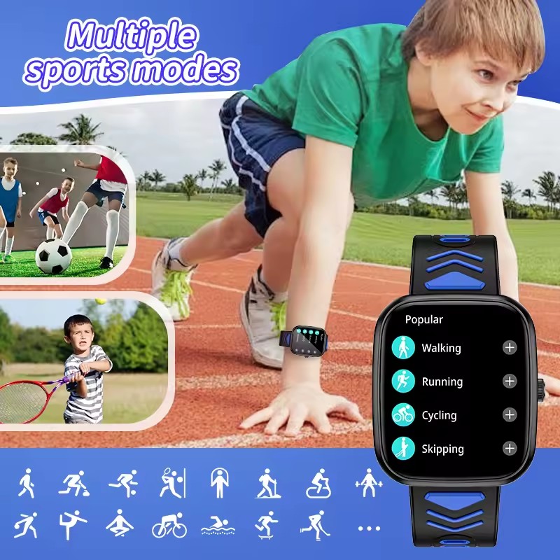 Children Boys Girls Present Sm - Smartwatch Watches For Girls Kids 评论和价格