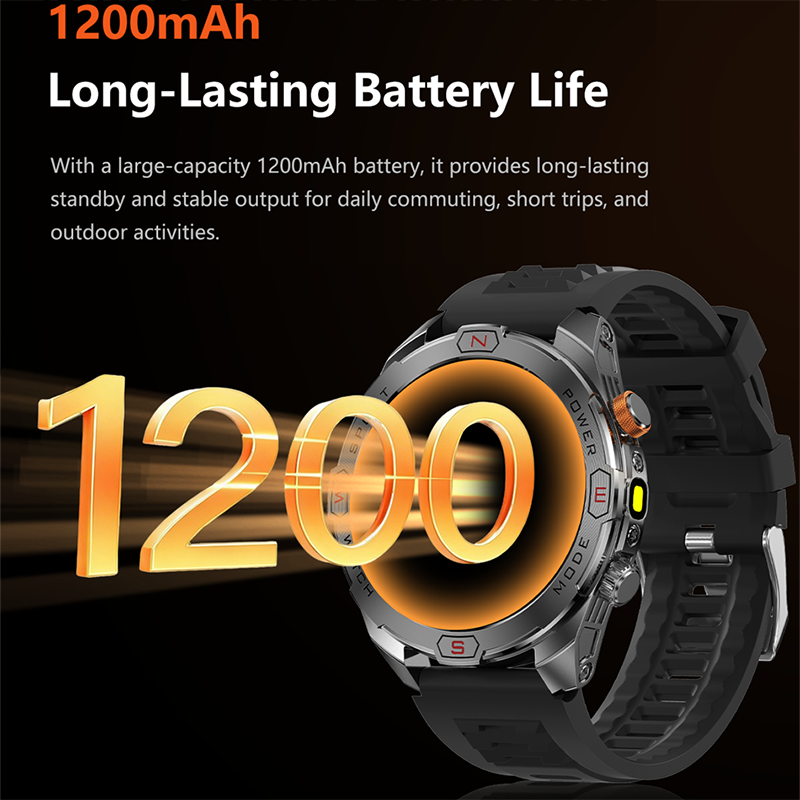 2026 New Rugged Power Smart Wa - Smartwatch Rugged Watches For Men 评论和价格