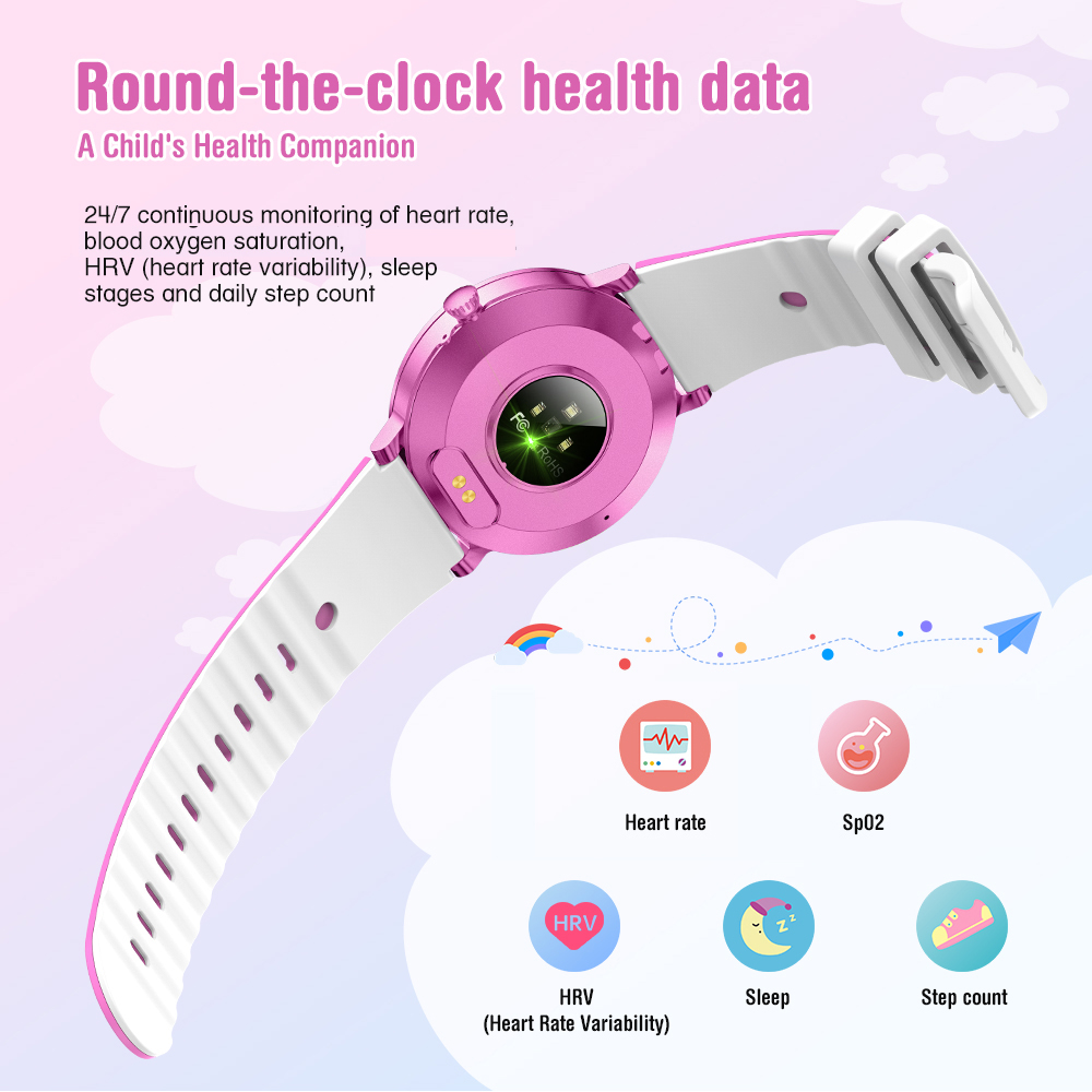 New Ciberer DS08 Kids Smart Wa - Smartwatch Watches For Girls Kids 评论和价格
