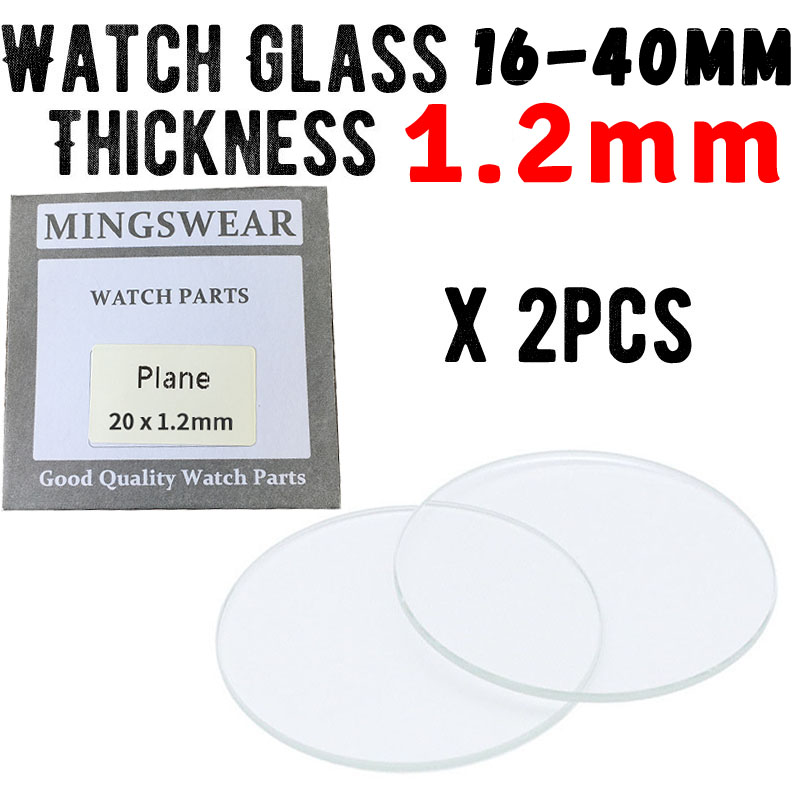 2x Thickness 1.2mm Replacement - Watch Crystal Replacement 评论和价格