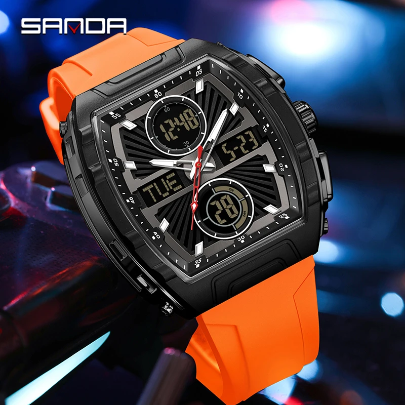 SANDA New Fashion Trend Men's  - Smartwatch Trending Watches For Men 评论和价格
