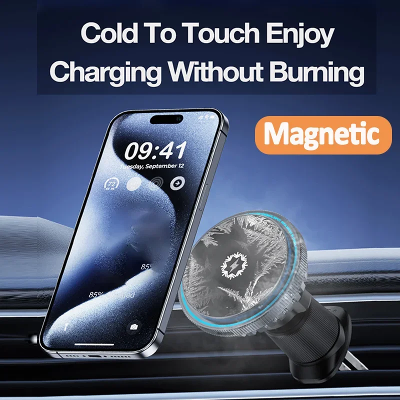 Ice Cooling Magnetic Car Wirel - Smartwatch Phone Watches 评论和价格