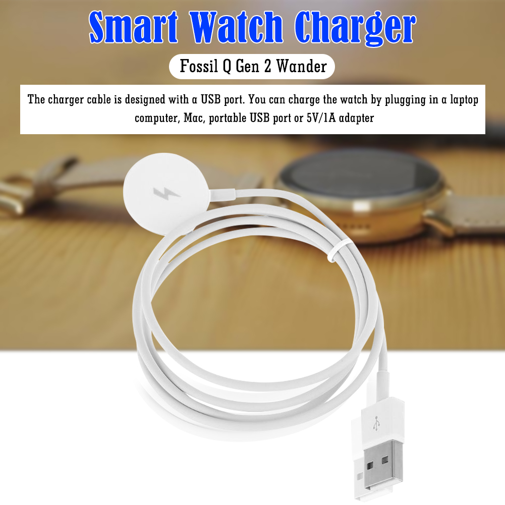 Watch Charger Cable USB Chargi - Fossil Watches Smartwatch Gen 3 评论和价格